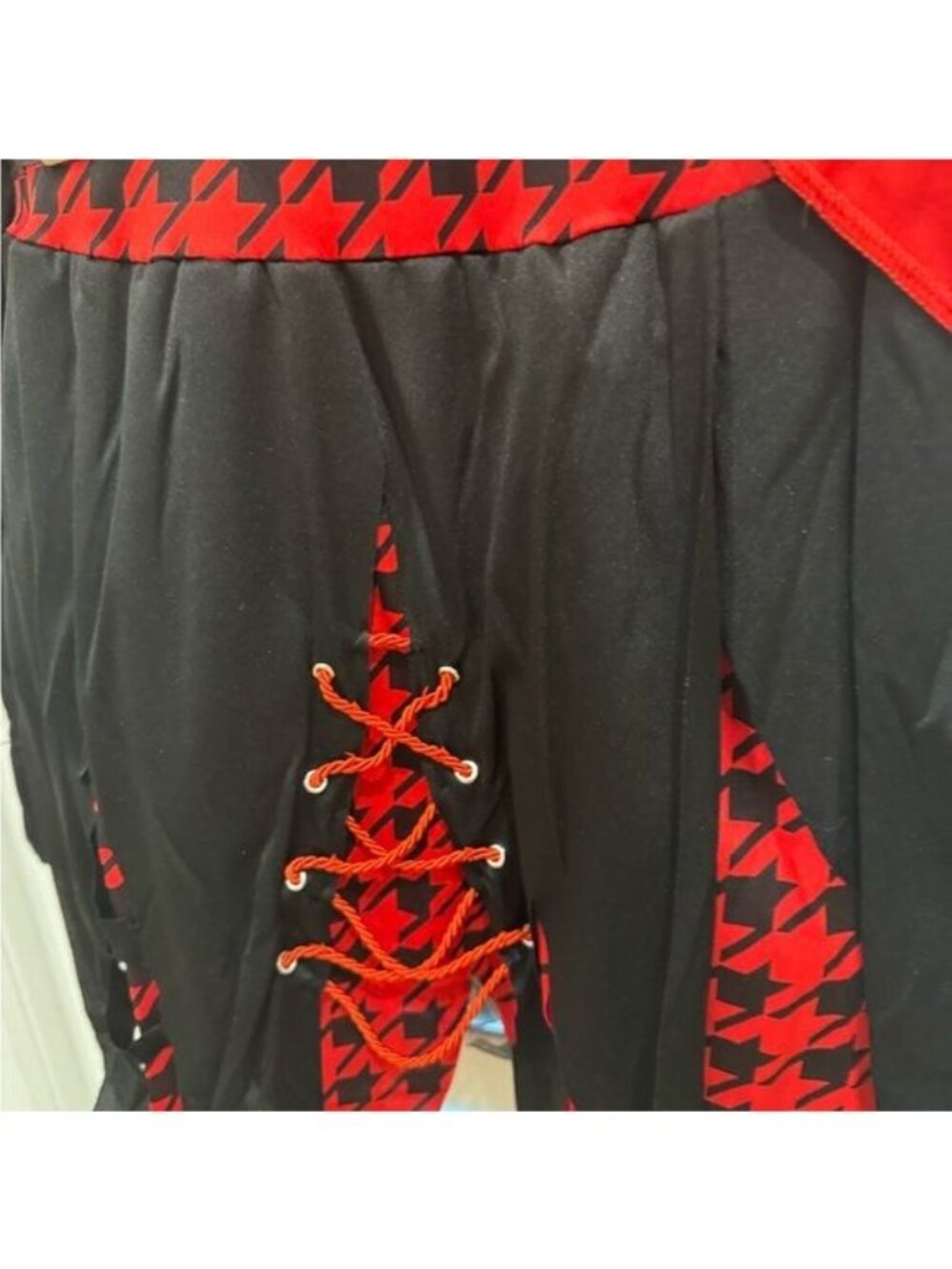 Amscan Red & Black Riding Hood Rebel Costume | Girl's Large (12-14) | NWT - Picture 4 of 10